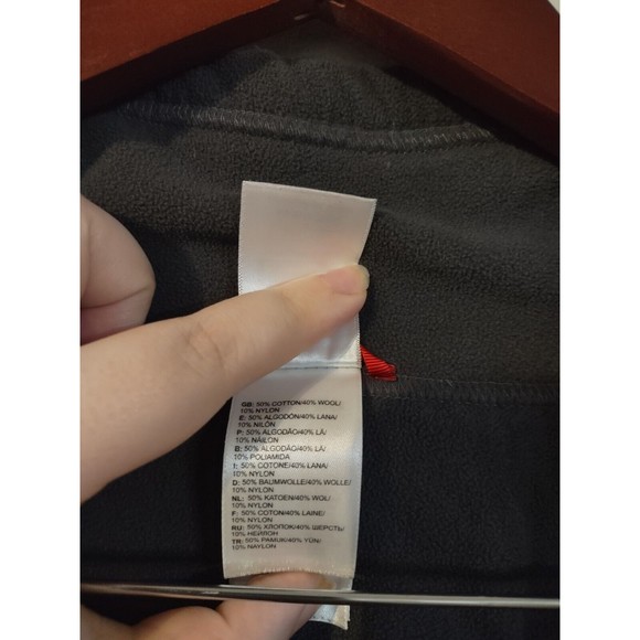 The North Face Mens XXL Sweater/Shirt Gray Pullover Quarter Zip Outdoor Casual - Picture 4 of 7